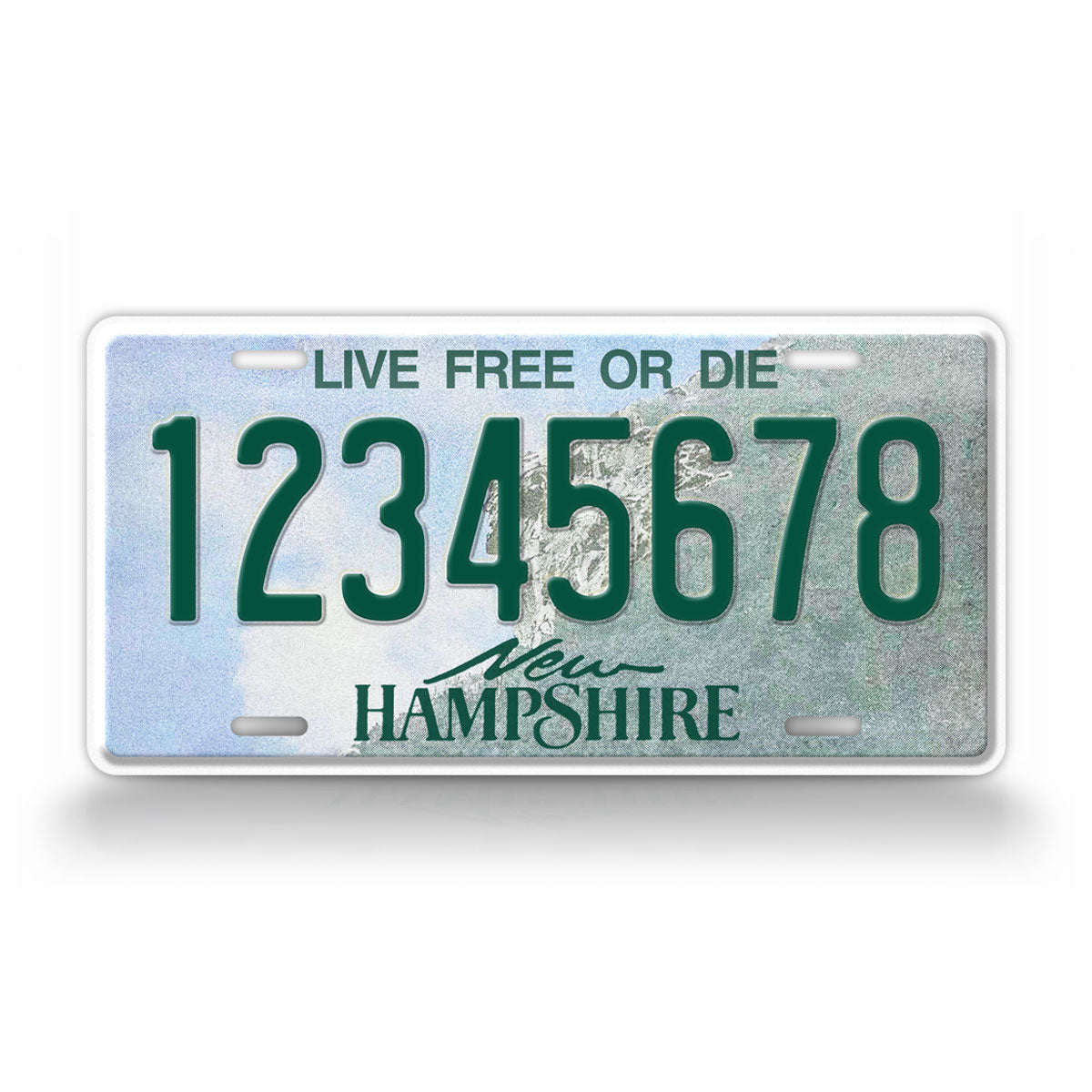 Personalized New Hampshire State Custom License Plate