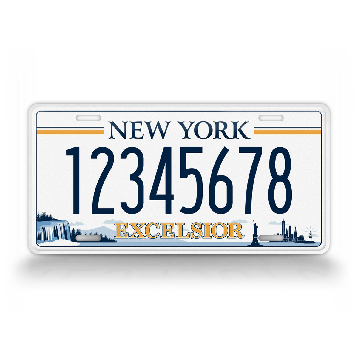 Personalized New York Excelsior Custom License Plate