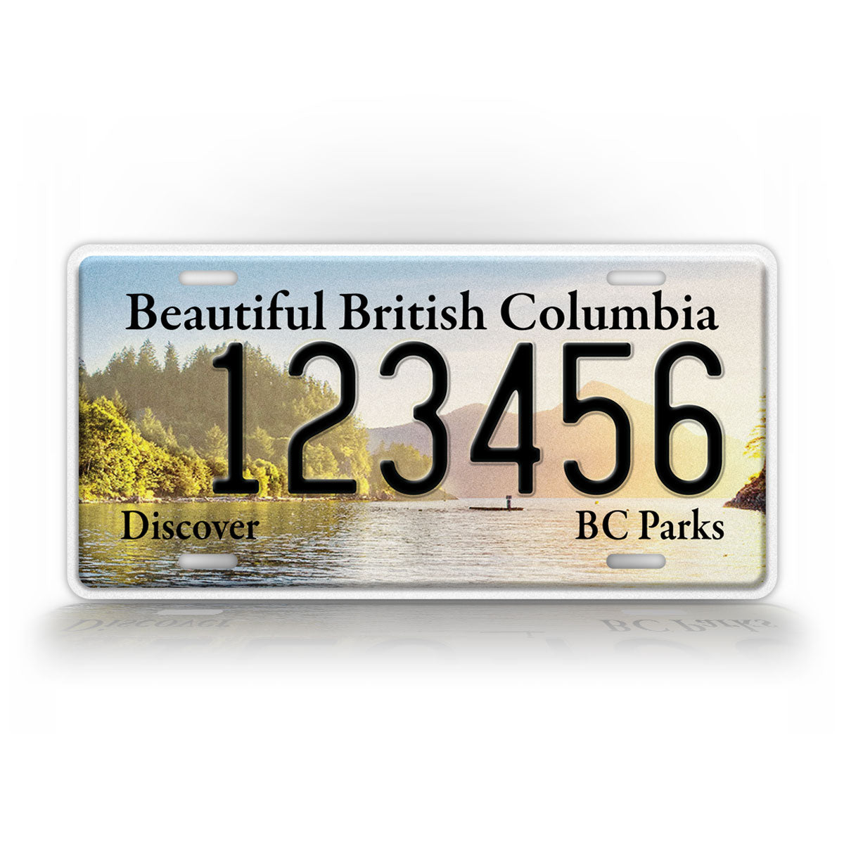 Custom Columbia BC Parks Porteau Cover Personalized 6x12 License Plate