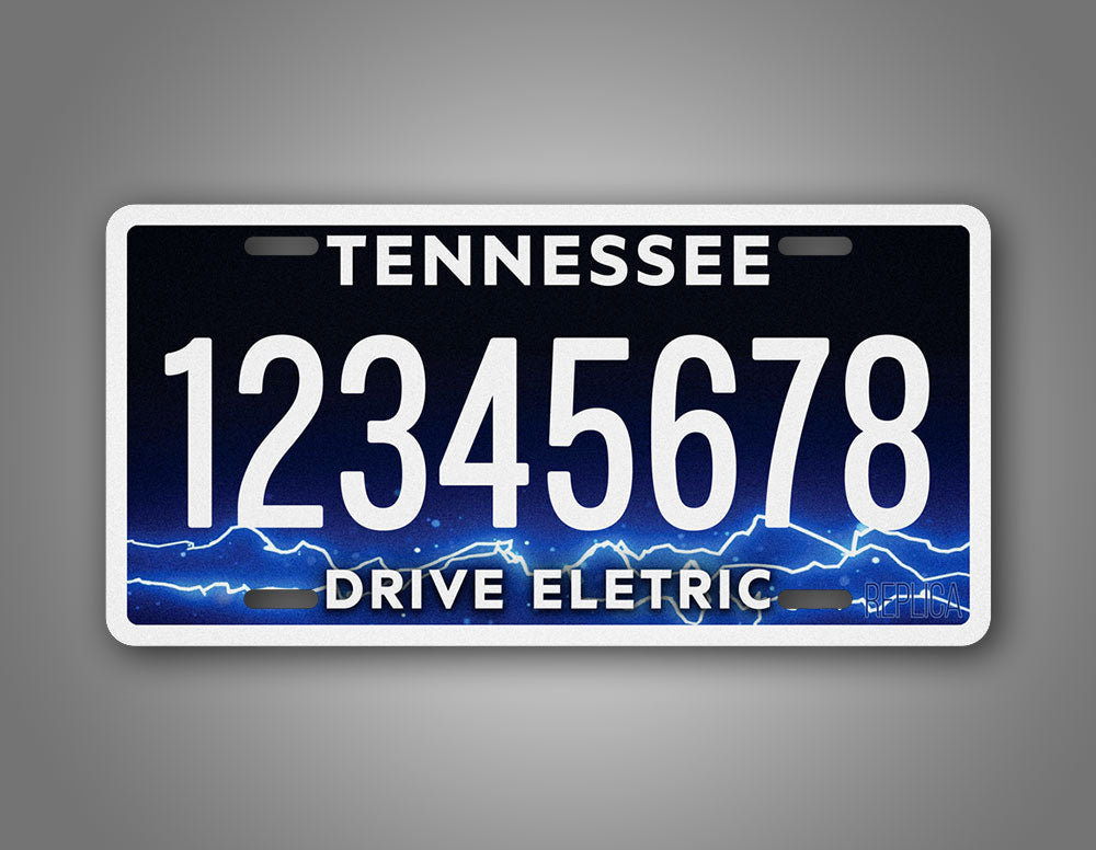 Tennessee Drive Electric Personalized License Plate