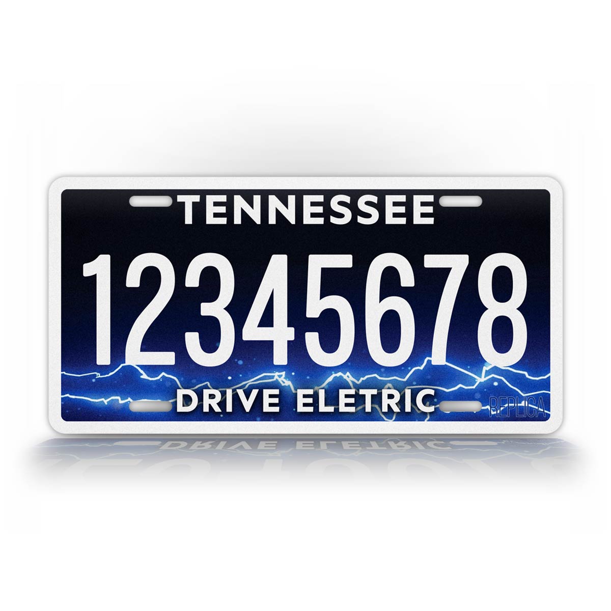 Tennessee Drive Electric Personalized License Plate