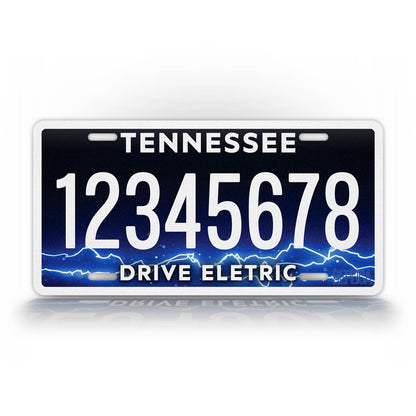 Tennessee Drive Electric Personalized License Plate