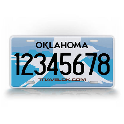 Personalized Oklahoma State Custom License Plate