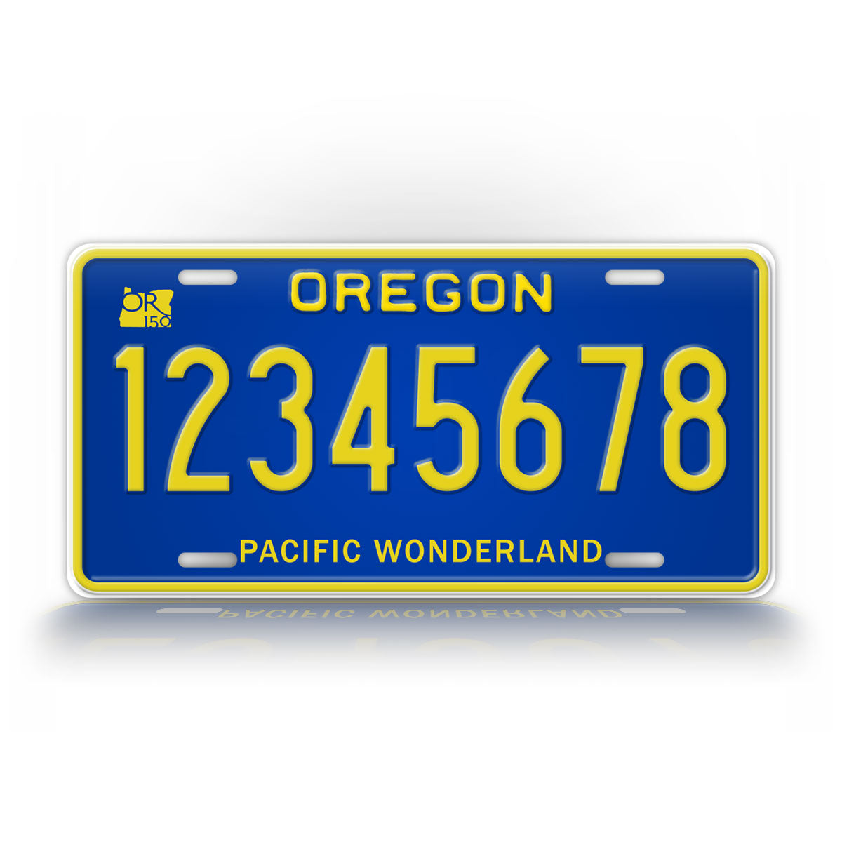 Custom Oregon 150 Year Pacific Wonderland personalized