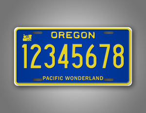 Custom Oregon 150 Year Pacific Wonderland personalized