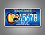 Custom Tennessee Electric Guitar Plate The State Of American Music 6x12 Auto Tag