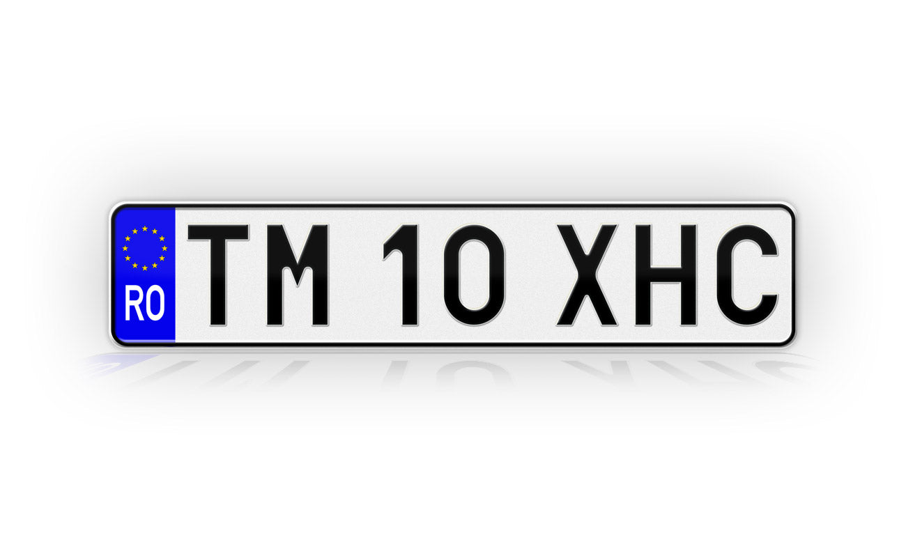 Personalized Romania European Style License Plate