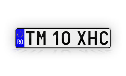 Personalized Romania European Style License Plate