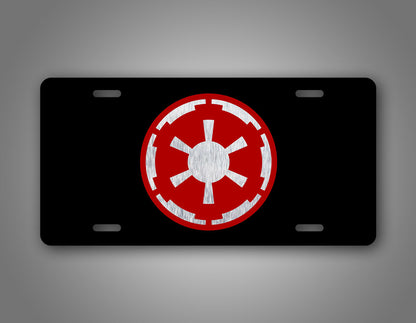 Star Wars Galactic Imperial Emblem License Plate