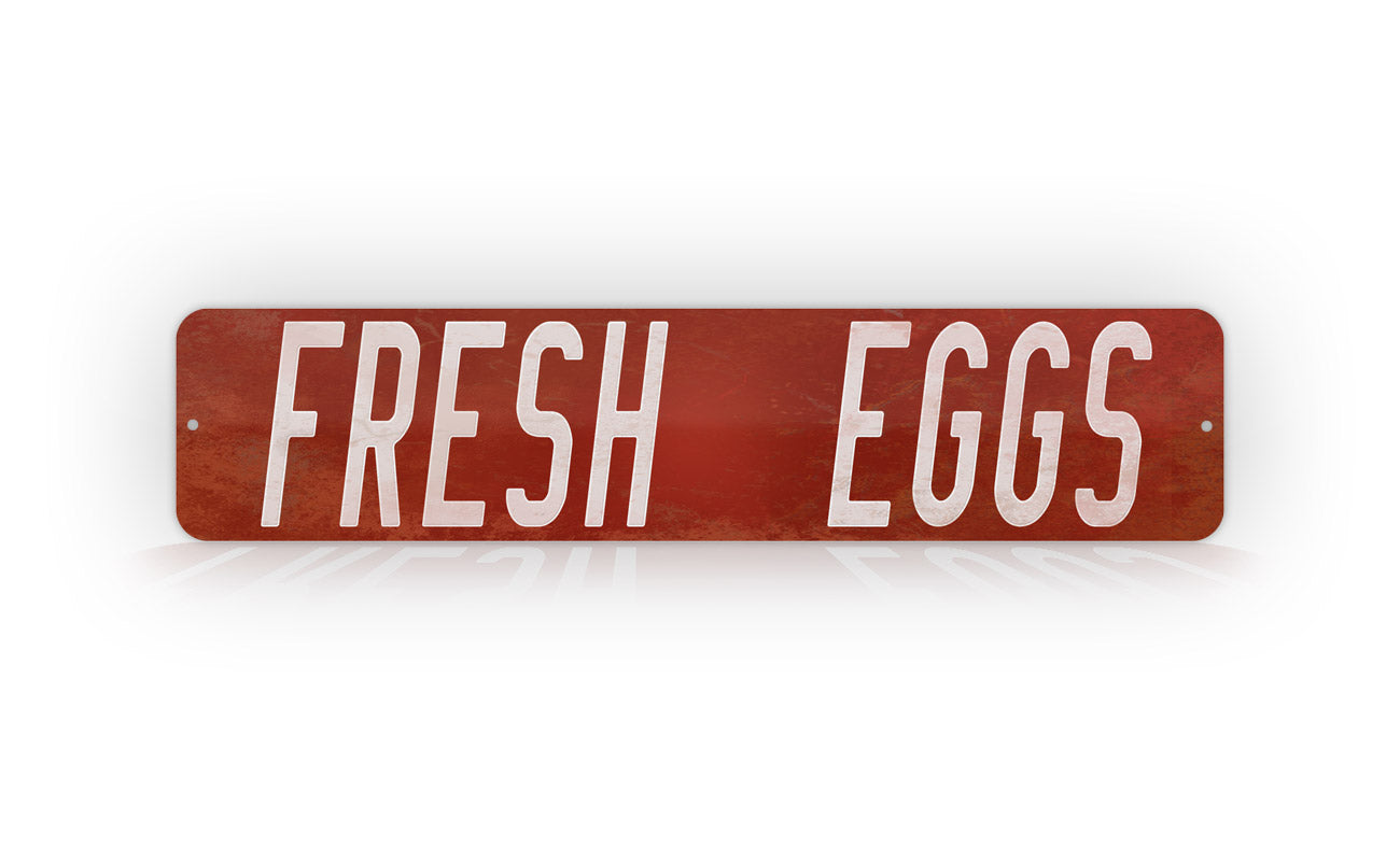 Fresh Eggs Sign