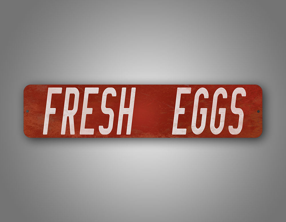 Fresh Eggs Sign