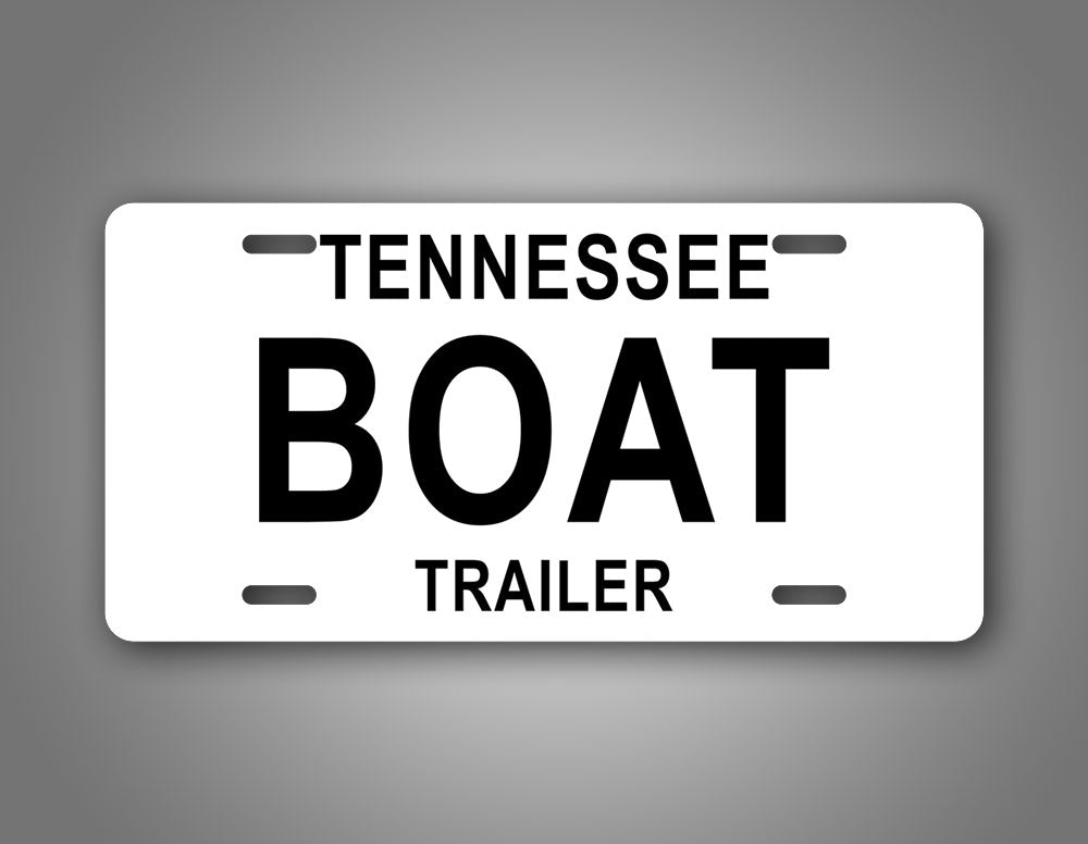 Tennessee Trailer Novelty License Plate