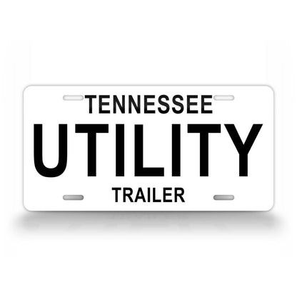 Tennessee Trailer Novelty License Plate