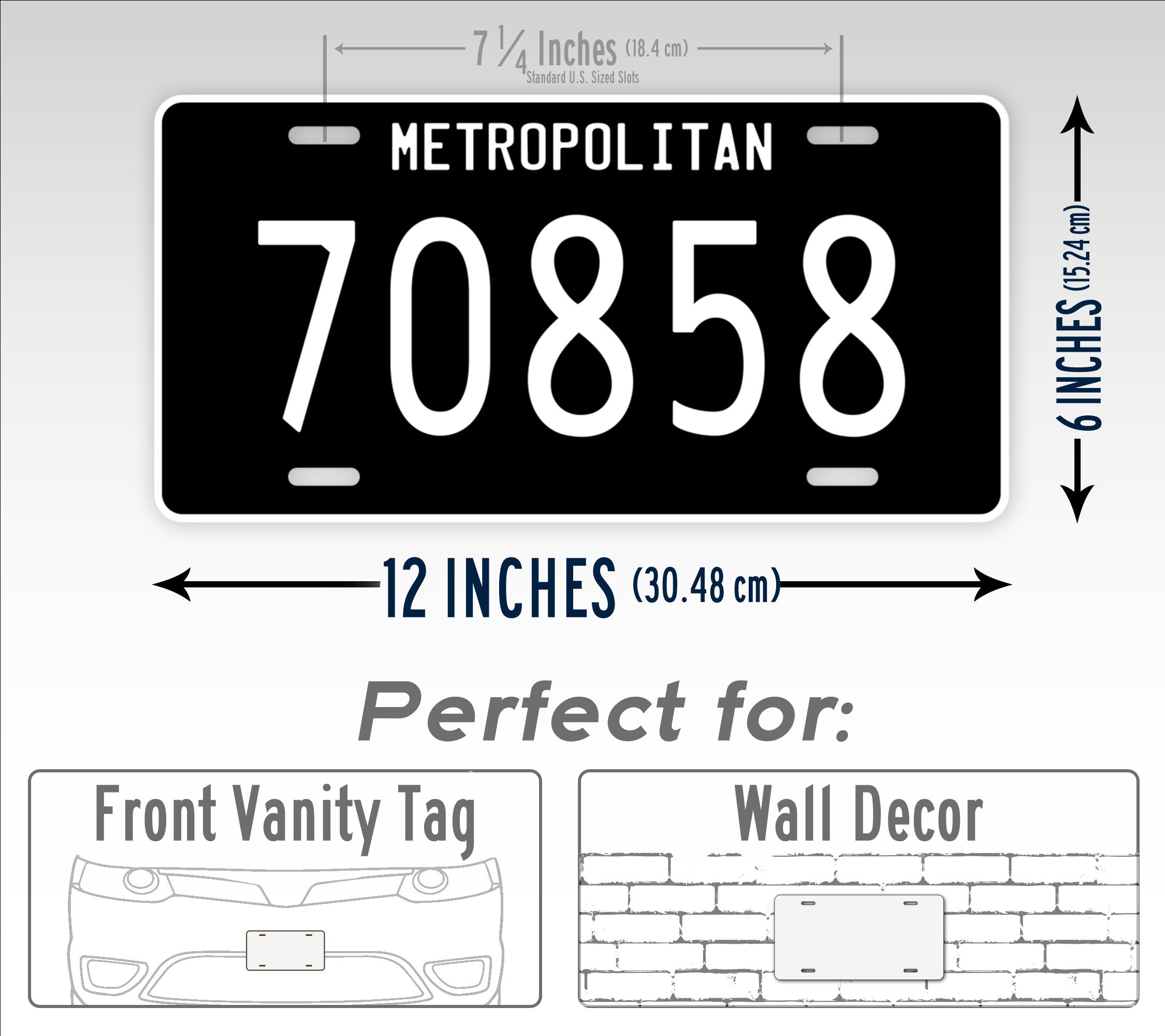 The Matrix License Plate Novelty Replica