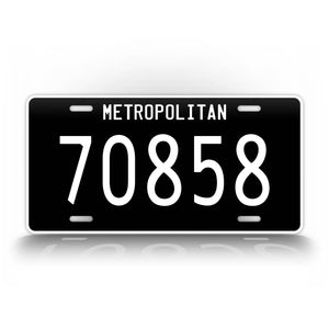 The Matrix License Plate Novelty Replica