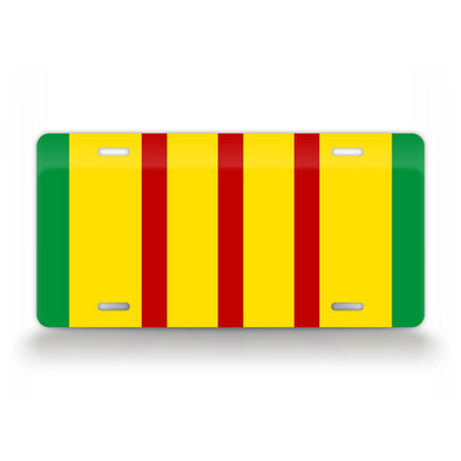 Vietnam Veteran Ribbon License Plate