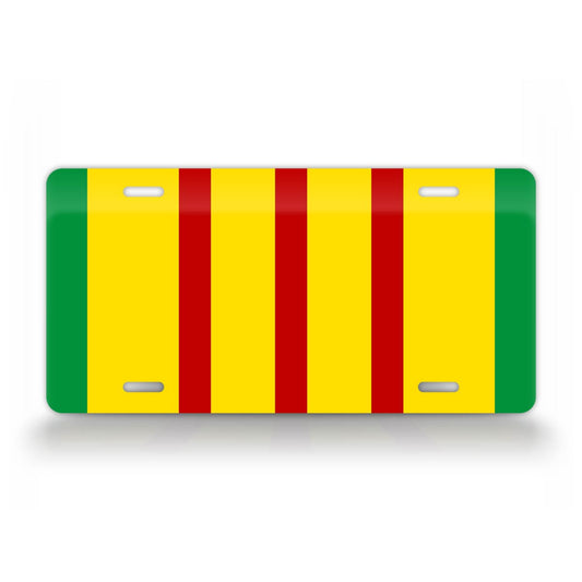 Vietnam Veteran Ribbon License Plate