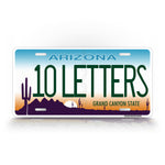 Personalized Text Arizona State Auto Tag