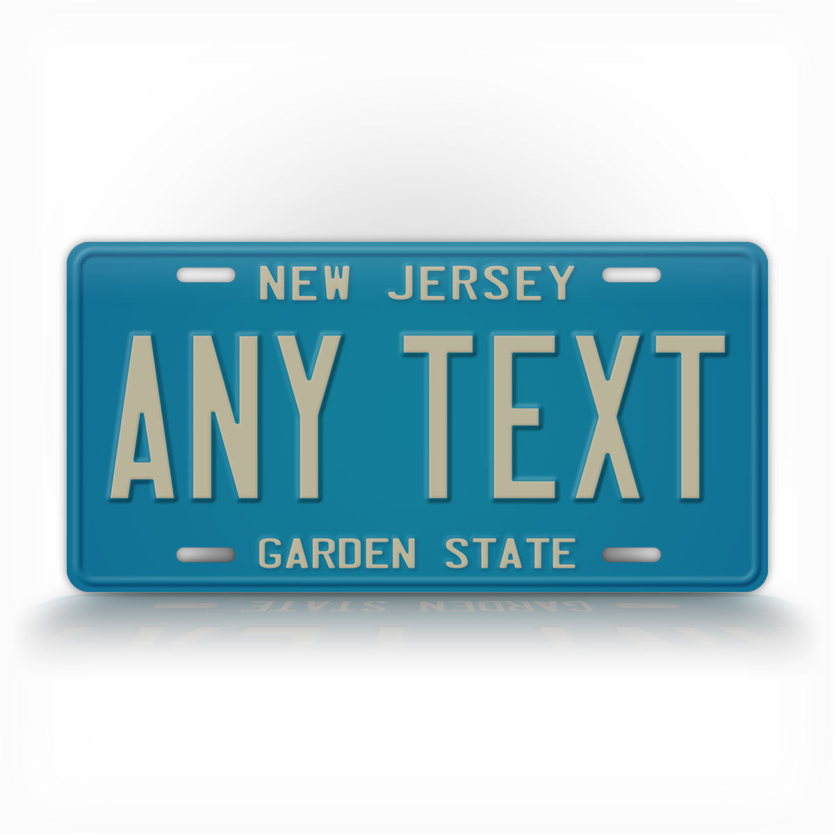 Personalized 1979-1985 New Jersey State License Plate