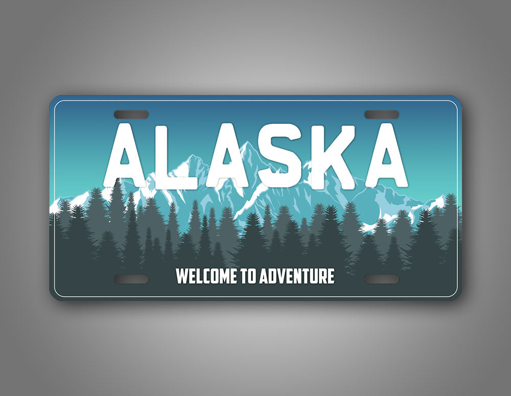 Alaska Adventure Auto Tag
