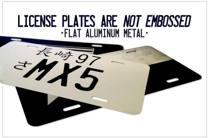 State of Alabama Flag License Plate