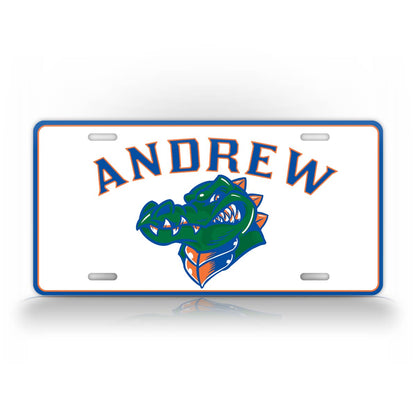 Florida Gators Football Fan Custom Name License Plate 