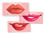 Hot Lips Kissing Lips Lipstick License Plate 