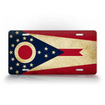 Americana Ohio State Flag License Plate 