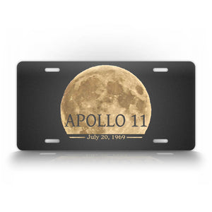 Apollo 11 Moon Landing Commemorative License Plate