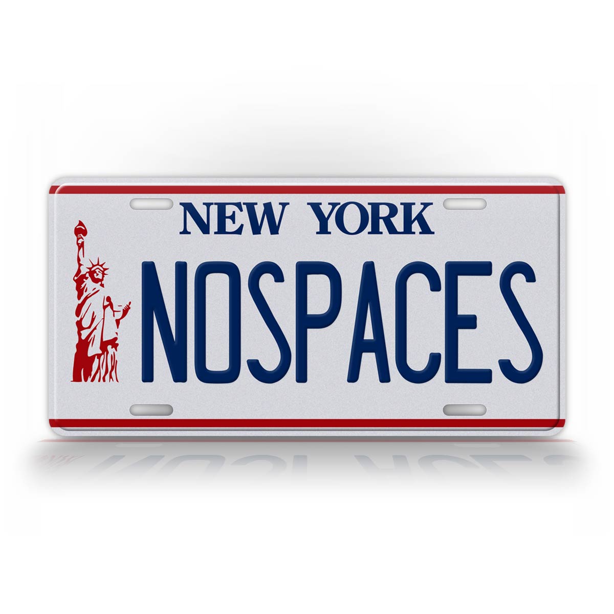 New York Statue of Liberty License Plate