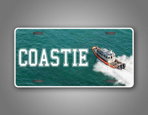 Coast Guard Veteran License Plate Coastie Boat USCG License Plate Auto Tag