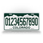 Current Colorado Personalized License Plate