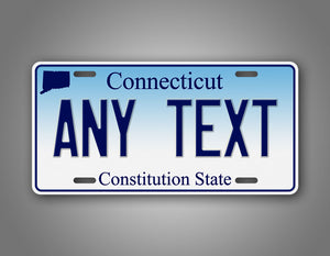 Any Text Connecticut State Auto Tag