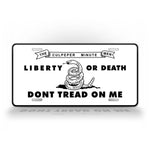 Culpeper Minutemen License Plate Don't Tread On Me Snake Auto Tag