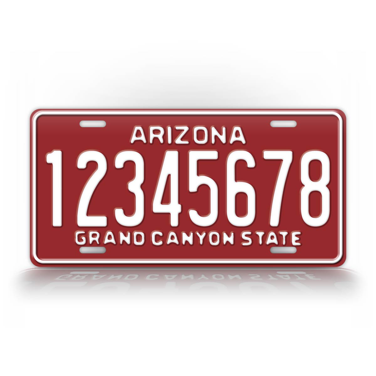 Personalized 1980-1996 Arizona State Custom License Plate