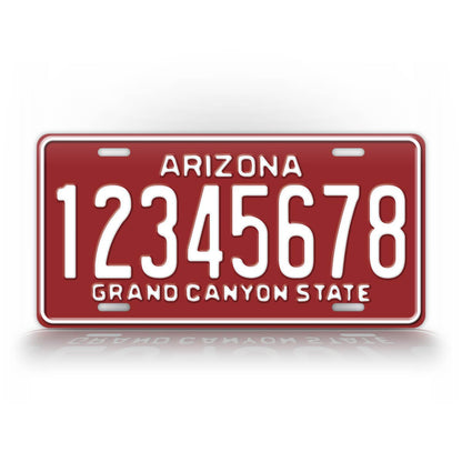 Personalized 1980-1996 Arizona State Custom License Plate