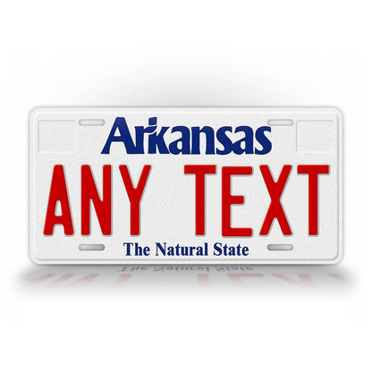 Personalized 1996-2006 Arkansas State License Plate