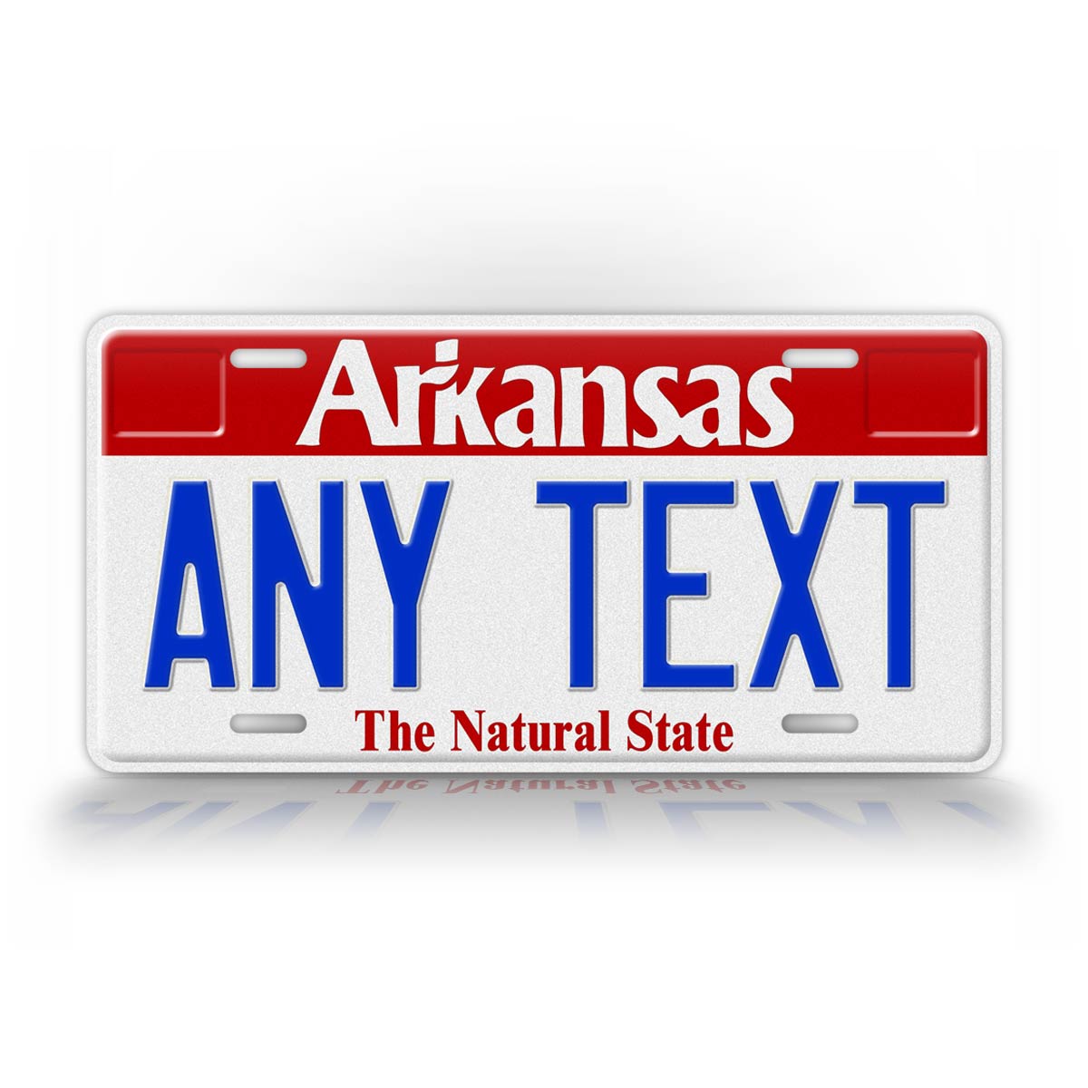 Personalized 1989-1996 Arkansas State License Plate