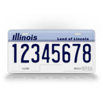Personalized 1984-1996 Illinois State License Plate