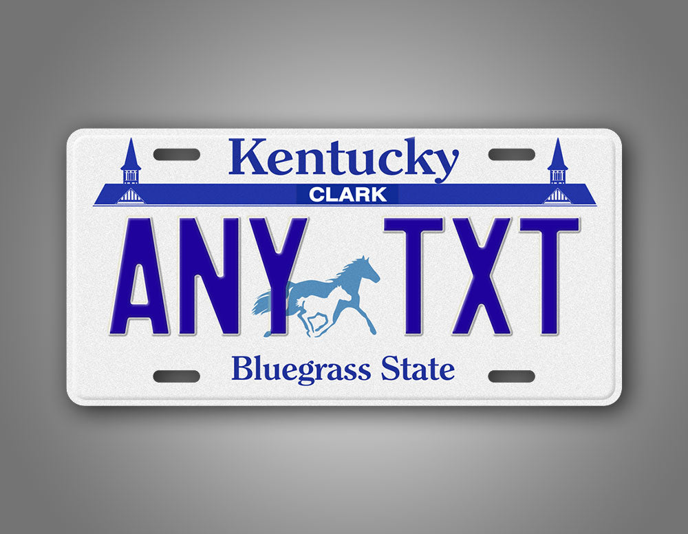 Kentucky License Plate Louisville University custom personalized YOUR TEXT  Tag