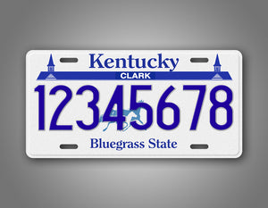 Personalized 1988-1997 Kentucky State License Plate