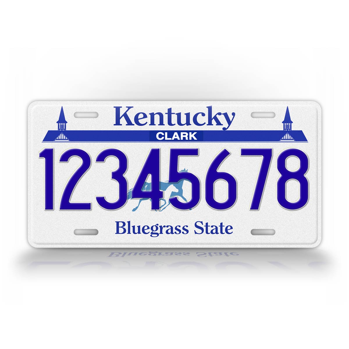 Personalized 1988-1997 Kentucky State License Plate