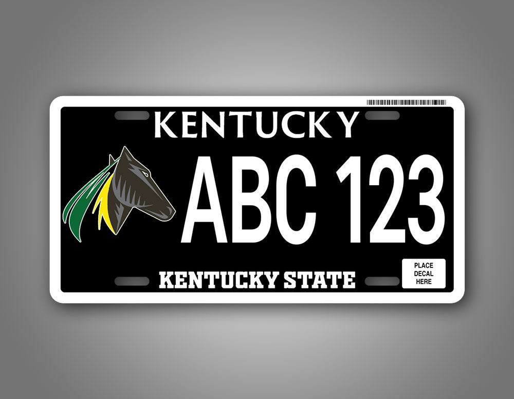 Personalized Kentucky Horse License Plate