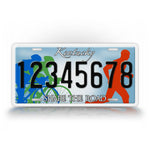 Kentucky "Share The Road" License Plate