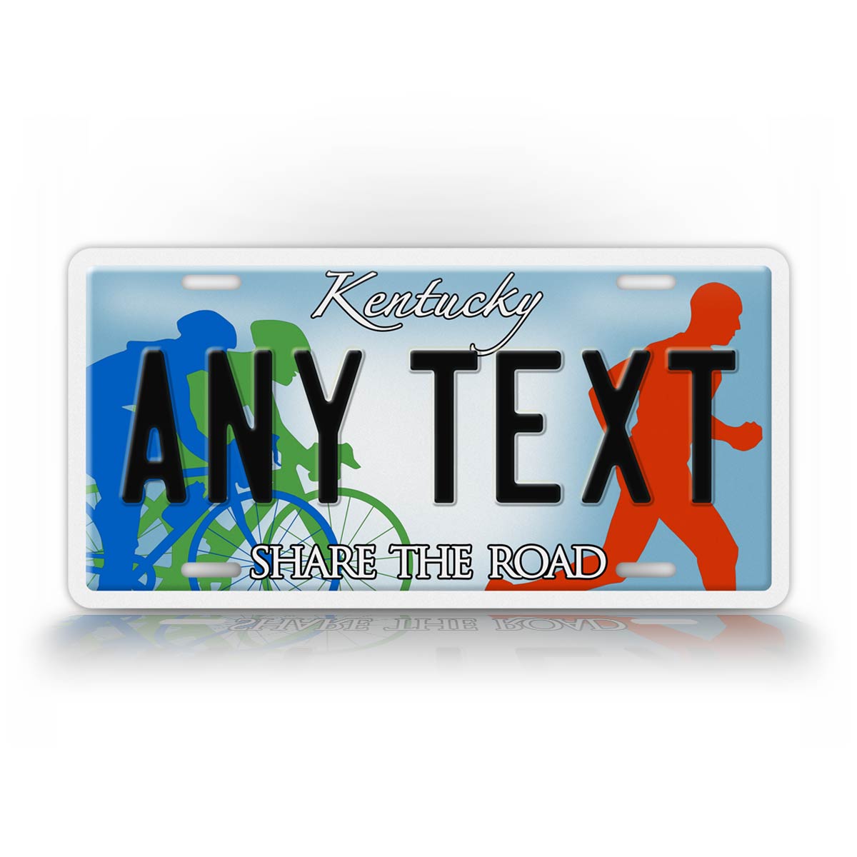 Kentucky "Share The Road" License Plate