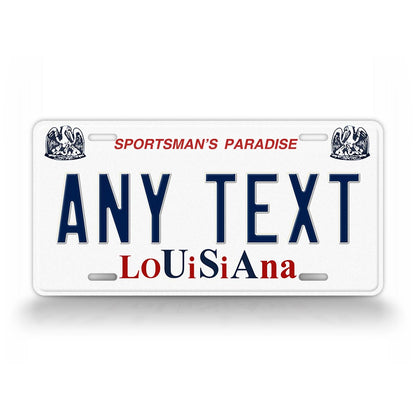 Custom Louisiana Sportsman's Paradise 1989-1993 License Plate