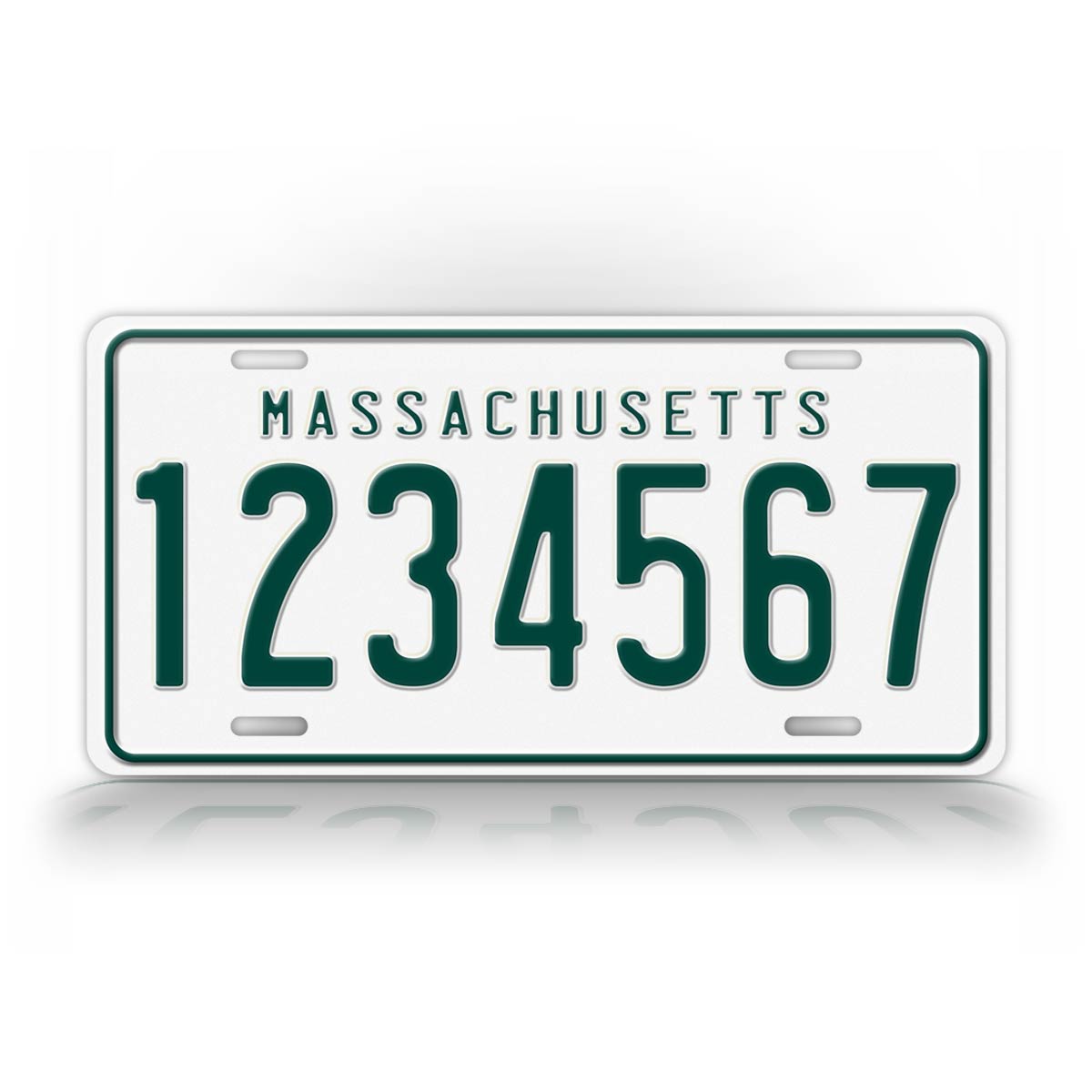 Personalized 1977-1993 Massachusetts License Plate