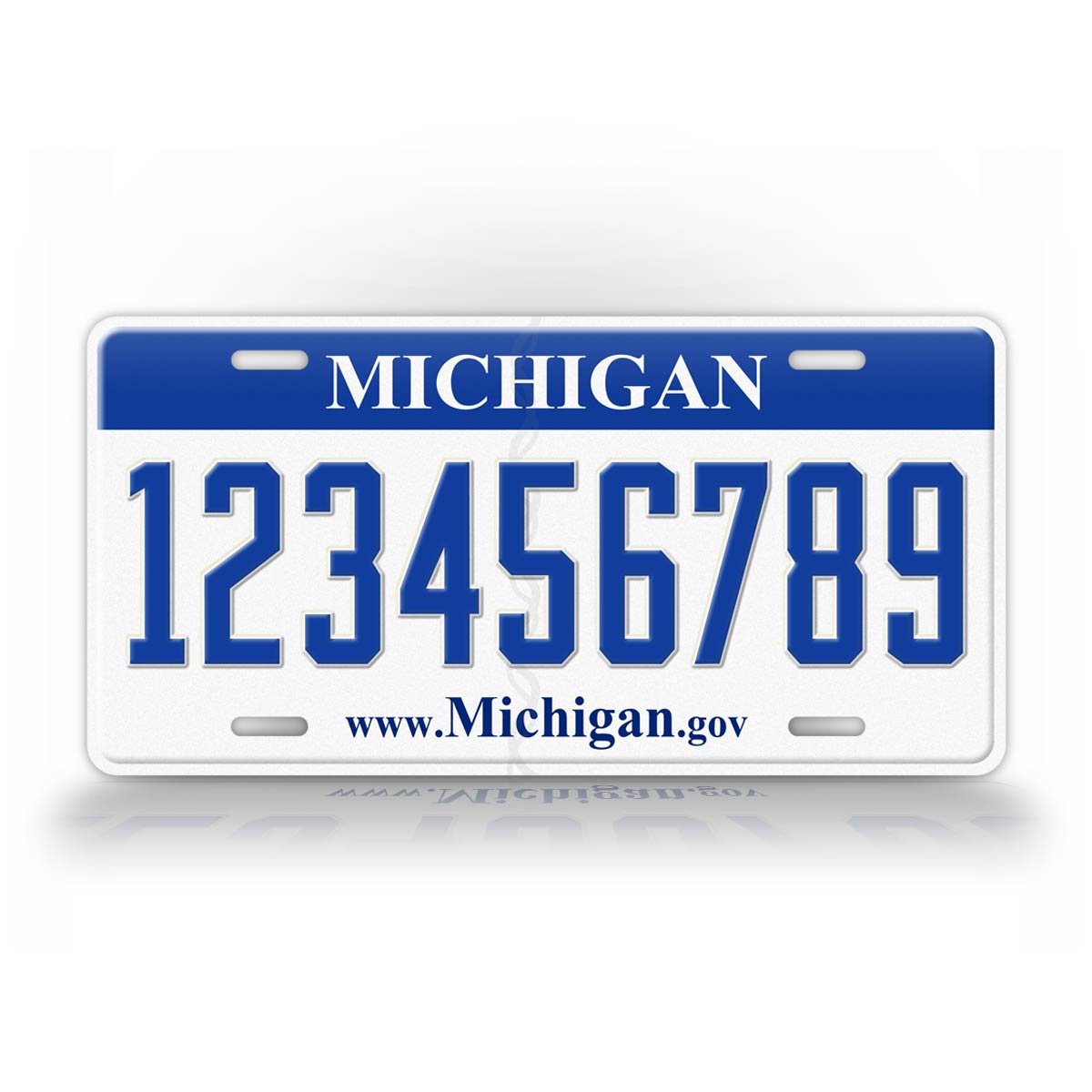 Customized 2007-2013 Michigan State License Plate