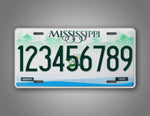 Custom 2002-2007 Mississippi State License Plate