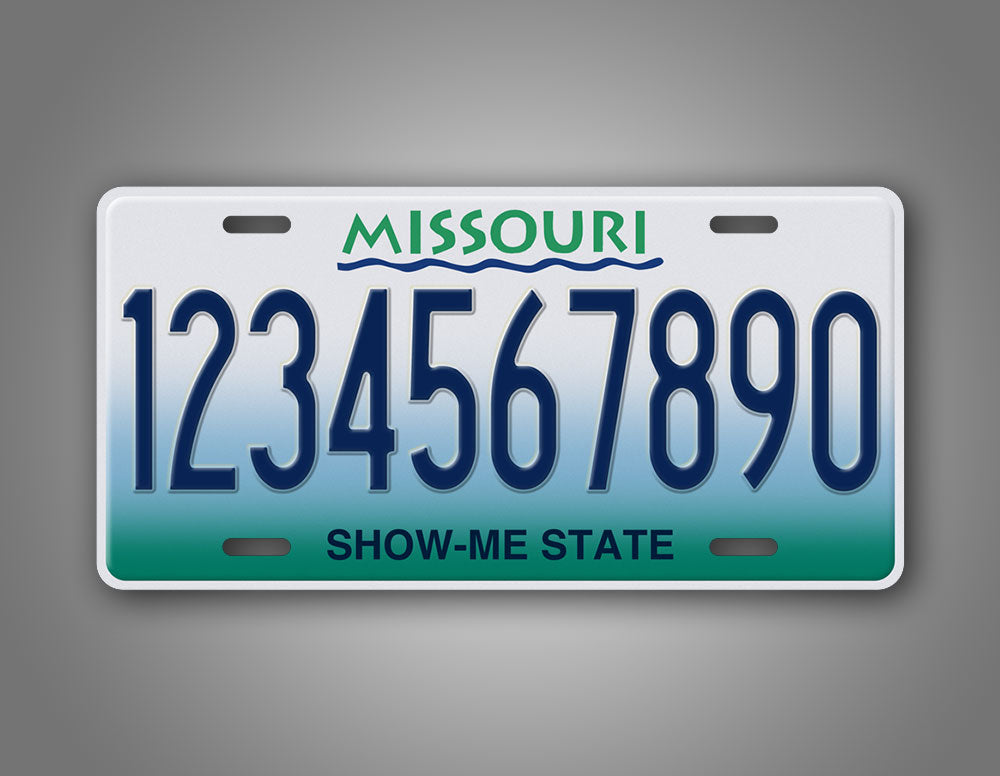 Custom 1997-2006 Missouri State License Plate